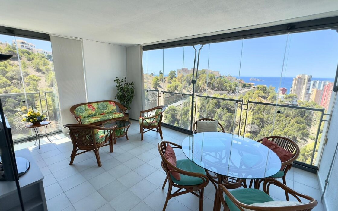 Квартира с террасой и видом на море в Бенидорме 129 кв.м