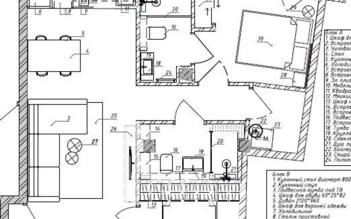 Просторні апартаменти в Аліканте 150 кв.м з 6 спальнями