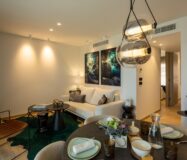 Большие апартаменты с 2 спальнями в Альгорфе у бассейна