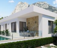 Новые виллы с видом на море в Ла-Пинада 2-3 спальни 100 кв.м