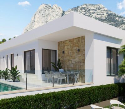 Нові вілли з видом на море в Ла-Пінада 2-3 спальні 100 кв.м