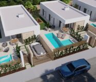 Новые виллы с видом на море в Ла-Пинада 2-3 спальни 100 кв.м