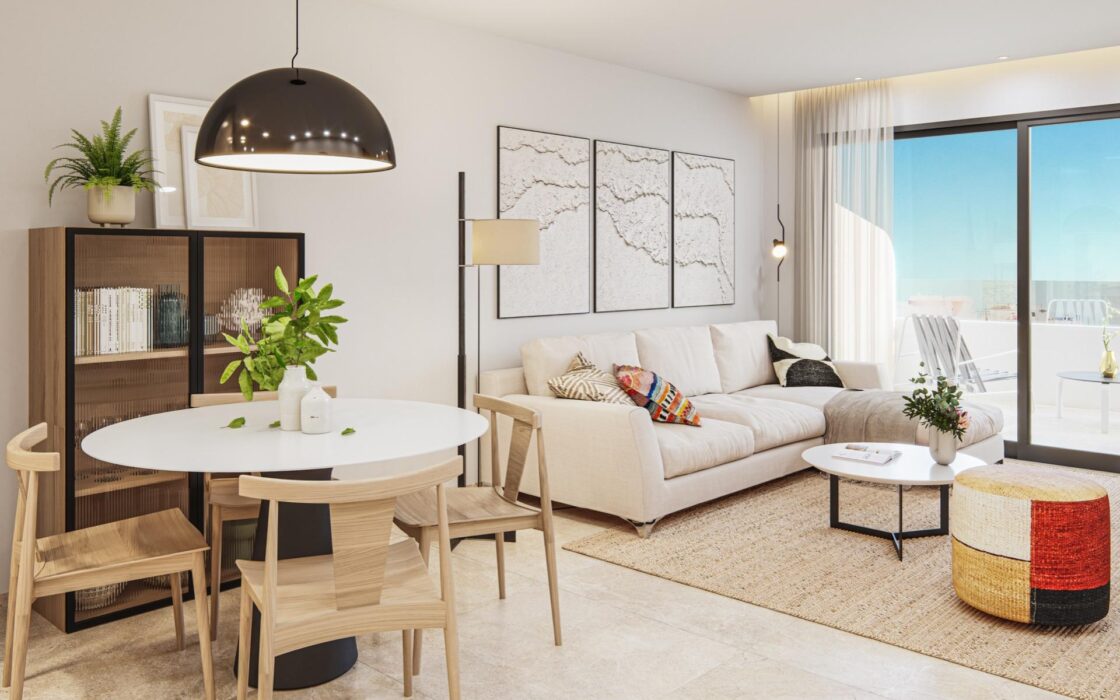 Апартаменты в Хабанерас у моря, 1-3 комнаты, новый комплекс