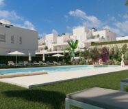 Апартаменты 72 кв.м в Альгорфа с террасой и бассейном