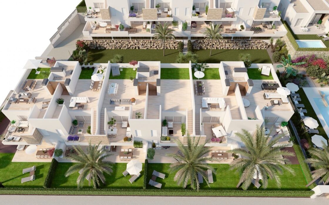 Апартаменты 72 кв.м в Альгорфа с террасой и бассейном