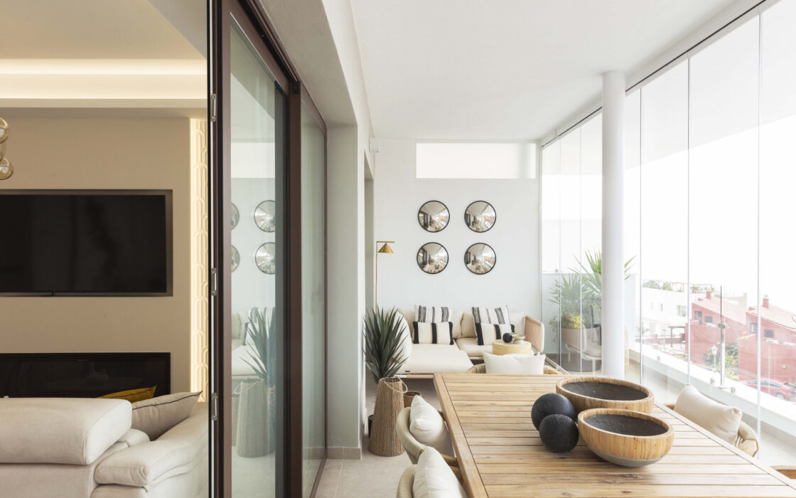 Апартаменты 2 спальни с видом на море в Малаге 259 кв.м