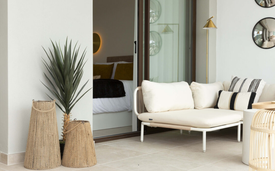 Апартаменты 2 спальни с видом на море в Малаге 259 кв.м