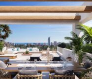 Роскошные виллы в Финестрате с террасой и частным бассейном