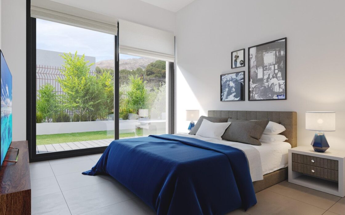 Роскошные виллы в Финестрате с террасой и частным бассейном