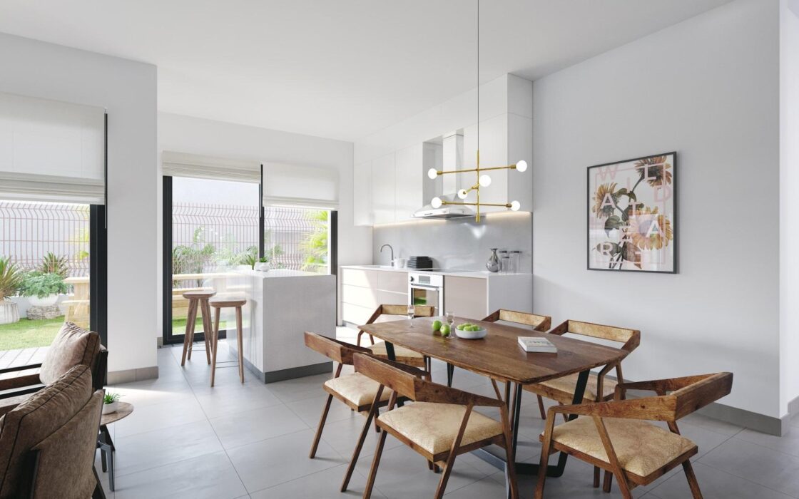 Роскошные виллы в Финестрате с террасой и частным бассейном