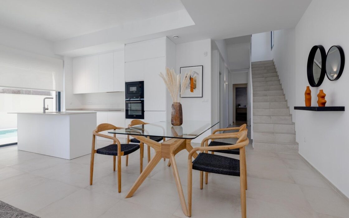 Роскошные виллы в Финестрате с террасой и частным бассейном