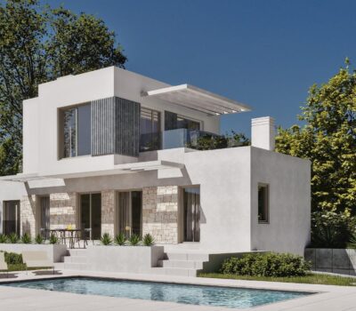 Вілли з терасами в Сьерра-Кортині, 3 спальні, 277 кв.м.