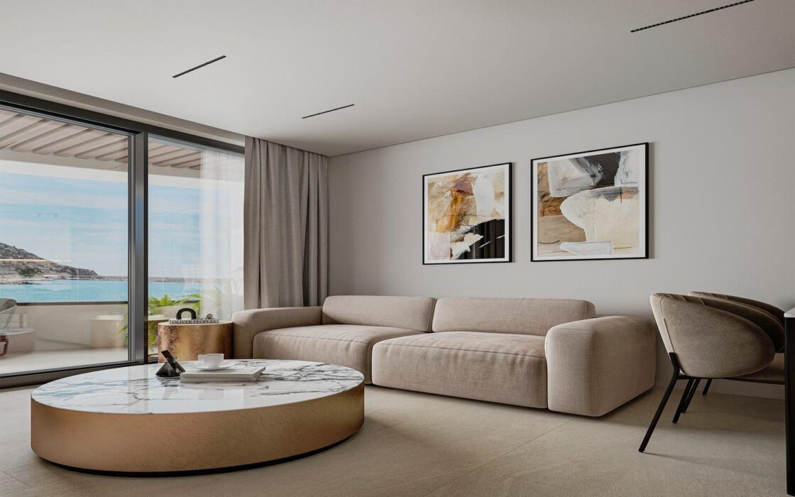 Торре Сивай – Апартаменти у моря з терасою в Кальпе 64 кв.м