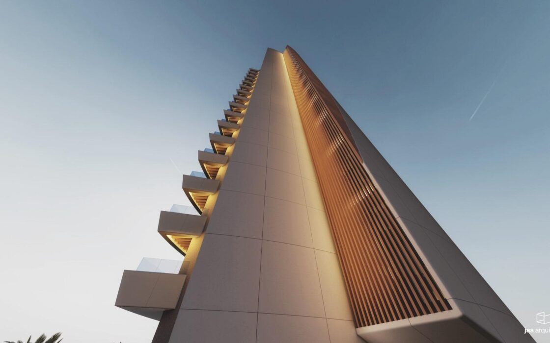 Торре Сивай – Апартаменти у моря з терасою в Кальпе 64 кв.м