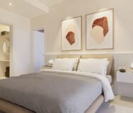 Нові апартаменти в Кальпе з терасою біля моря 126 кв.м.