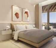 Нові апартаменти в Кальпе з терасою біля моря 126 кв.м.