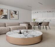 Нові апартаменти в Кальпе з терасою біля моря 126 кв.м.