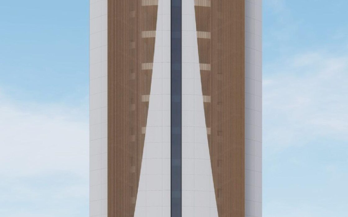 Нові апартаменти в Кальпе з терасою біля моря 126 кв.м.