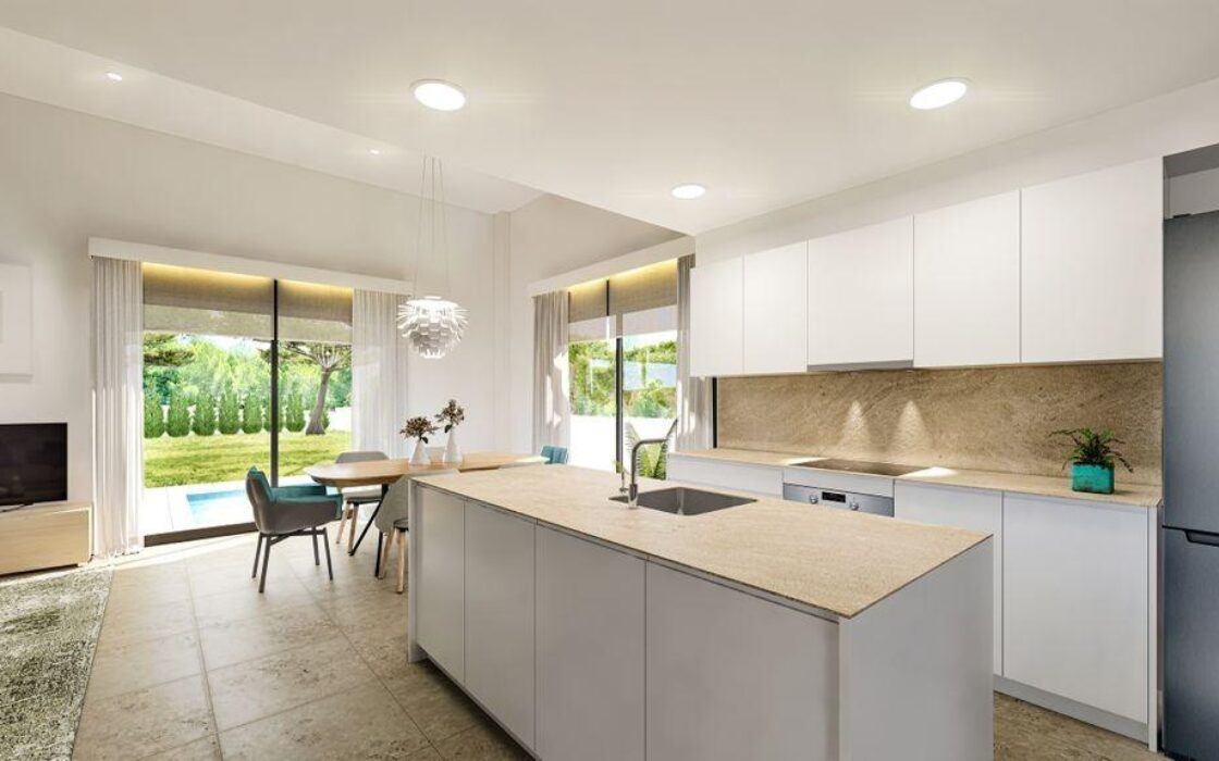 Дом с бассейном в Сьерра-Кортина, 3 спальни, 230 кв.м