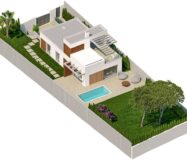 Дом с бассейном в Сьерра-Кортина, 3 спальни, 230 кв.м