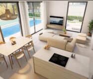 Дома с бассейном в Сьерра-Кортина 150 кв.м 3 спальни