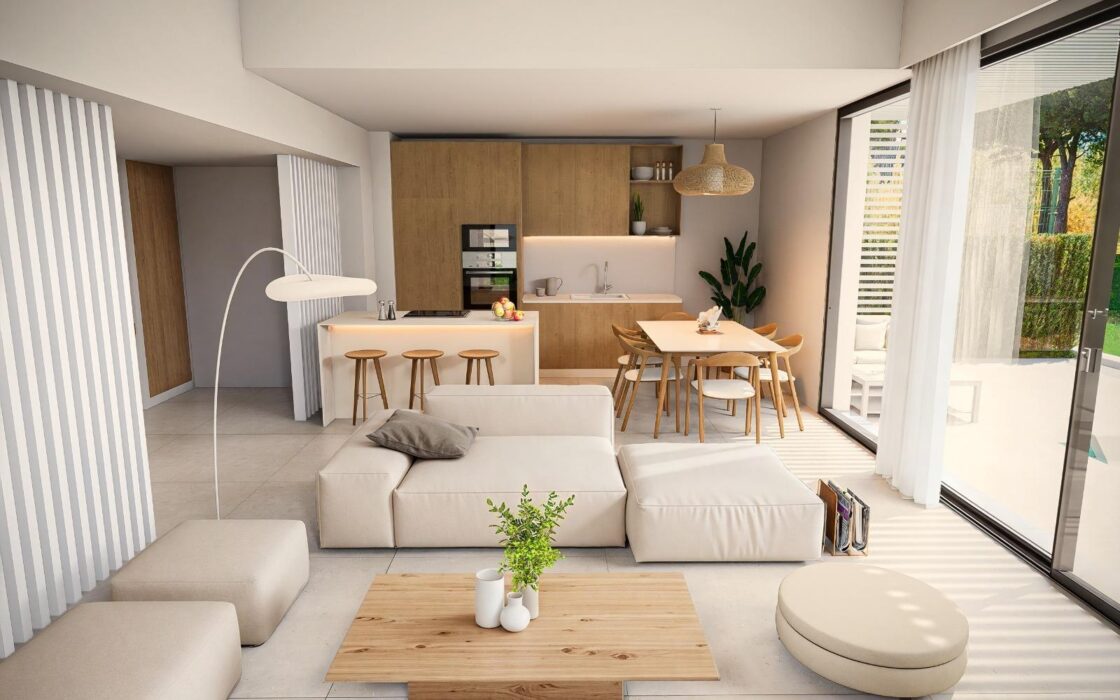 Дома с бассейном в Сьерра-Кортина 150 кв.м 3 спальни