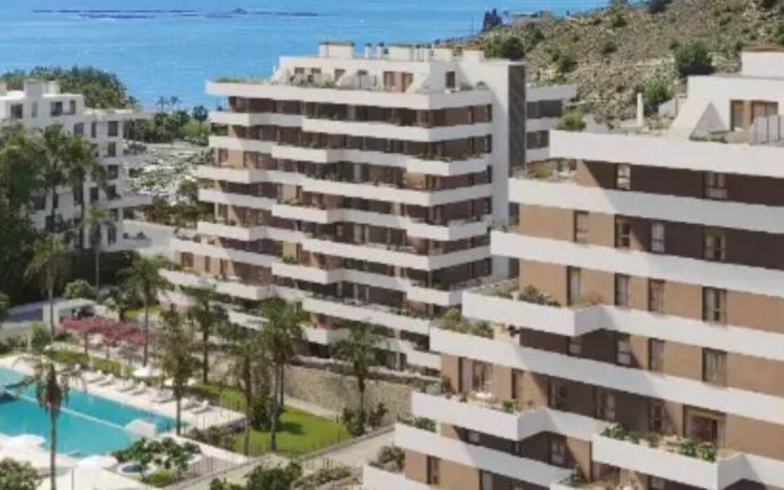 Нові квартири біля моря у Вільяхойсі з терасою 2-3 кімнати