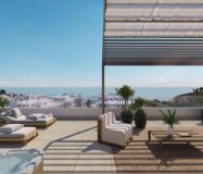 Нові квартири біля моря у Вільяхойсі з терасою 2-3 кімнати