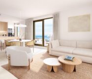 Нові квартири біля моря у Вільяхойсі з терасою 2-3 кімнати