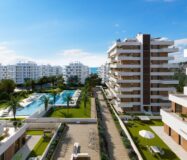 Нові квартири біля моря у Вільяхойсі з терасою 2-3 кімнати