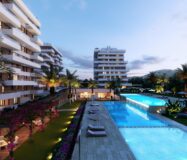 Нові квартири біля моря у Вільяхойсі з терасою 2-3 кімнати