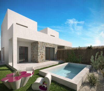 Нові вілли в Оріуела-Коста з приватним садом та басейном