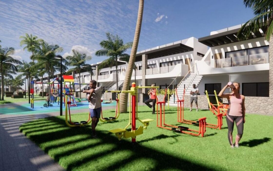 Новий комплекс з терасою в Пунта Прима, 4 кімнати, 125 кв.м.