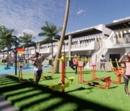 Новий комплекс з терасою в Пунта Прима, 4 кімнати, 125 кв.м.