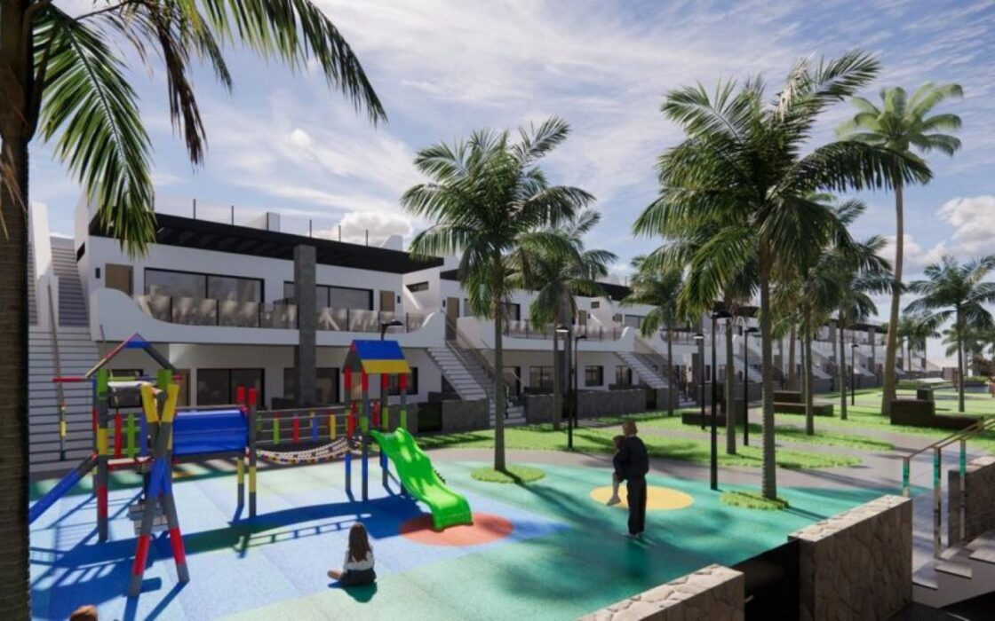 Новий комплекс з терасою в Пунта Прима, 4 кімнати, 125 кв.м.