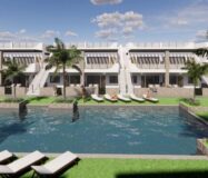 Новий комплекс з терасою в Пунта Прима, 4 кімнати, 125 кв.м.