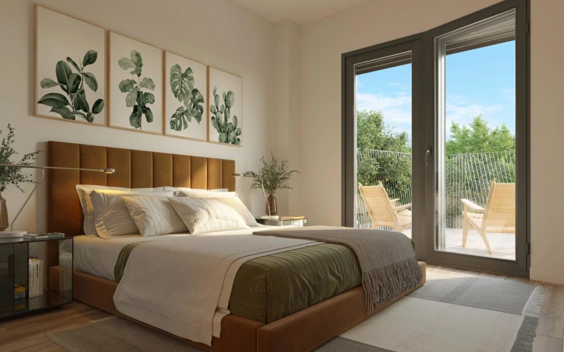 Нові будинки біля моря у Вільяхойоса з видом та терасами