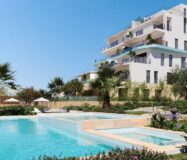 Нові будинки біля моря у Вільяхойоса з видом та терасами