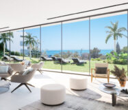 Апартаменты 2 спальни в Малаге с террасой 106 кв.м у моря