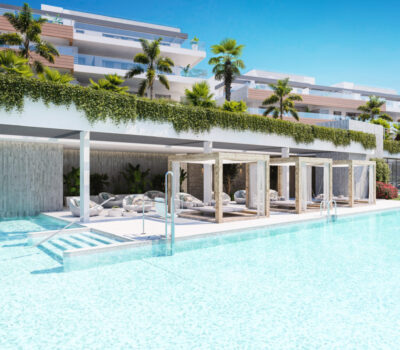 Апартаменти 2 спальні в Малазі з терасою 106 кв.м біля моря