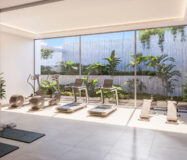 Апартаменты 2 спальни в Малаге с террасой 106 кв.м у моря