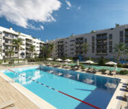 Апартамент 1 спальня в Михасе с террасой и видом на море