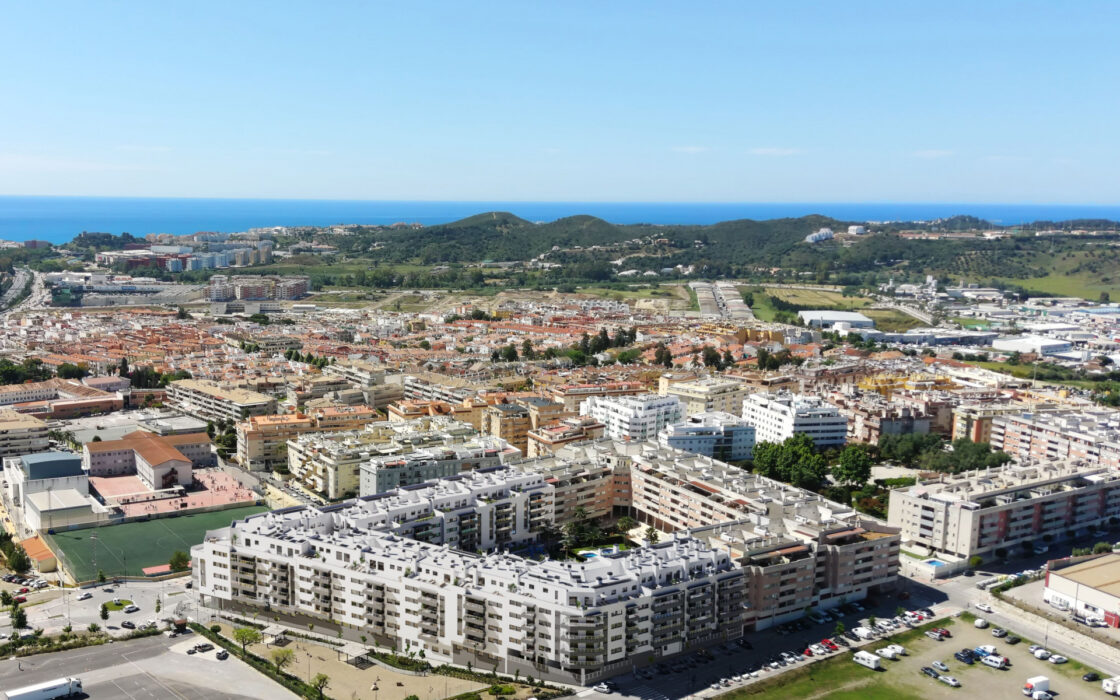 Апартамент 1 спальня в Михасе с террасой и видом на море