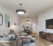 Апартамент 1 спальня в Михасе с террасой и видом на море