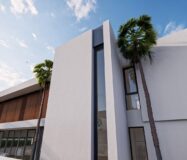 Новая вилла с бассейном в Альбире, 378 кв.м, у моря