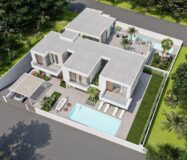 Новая вилла с бассейном в Альбире, 378 кв.м, у моря