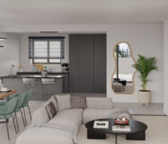 Современная квартира 91.55 кв.м с террасой в Транскиле