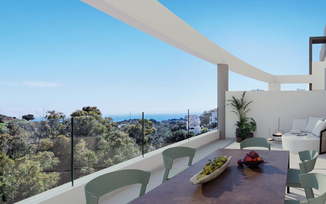 Современная квартира 91.55 кв.м с террасой в Транскиле