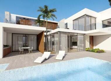 Новая вилла с бассейном в Альбире площадью 339 кв.м