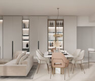 Современная квартира 2+1 с террасой в Таранкале 86.72 кв.м